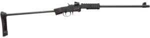 Chiappa Firearms 500265 Little Badger Xtreme Full Size 22 LR 1 Shot, 16.50″ Black Steel Threaded Barrel, Black Quad Picatinny Receiver, Black Folding Steel Rod Stock, Right Hand