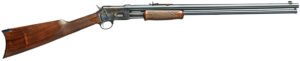 Davide Pedersoli 010V935045 Silver Spur  45 Colt (Long Colt) 3+1 24″ Blued Barrel, Color Case Hardened Receiver, Walnut Fixed Stock