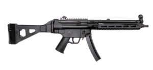 PTR 9LTBR-0090101 9LTBR  9mm Luger 30+1 12.50″ Black Nitride Threaded Barrel, M-LOK Handguard, Black Anodized Aluminum Receiver w/Picatinny Rail, Black Synthetic SB Tactical Brace, Black Polymer Grip
