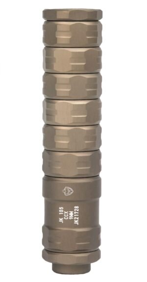 Jk Armament JK105CCX9FDE CCX  9mm Luger 1.05″ Flat Dark Earth 1/2″x28