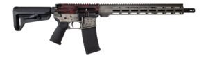 Shark Coast Tactical 300-054-1000-04 Bushido  5.56 NATO 30+1 16″ Black Nitride Threaded Barrel, Engraved Aluminum Receiver w/Picatinny Rail, M-LOK Handguard, Magpul Collapsible Black Polymer Stock, Ma