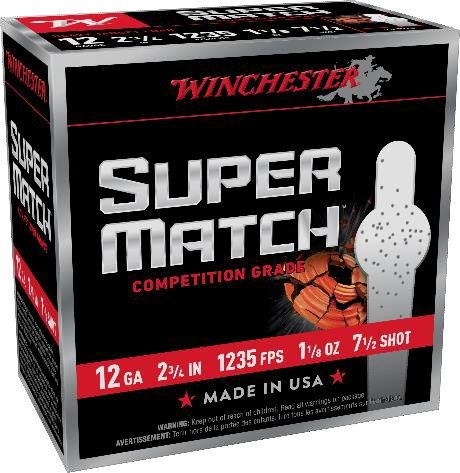 WIN SM12H7     12G 2-3/4 1-1/8OZ 7.5      25/10