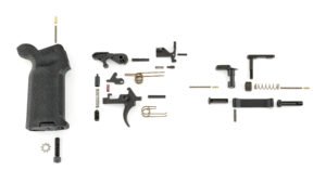 RUGER AR LOWER PARTS KIT WITH RUGER ELITE 452 TRIGGER AND MAGPUL MOE-K2 GRIP 91000