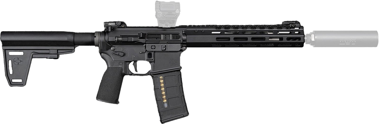 SHD E526 BLK 5.56 11.5 DLC 30R SHD E526 BLK 5.56 11.5 DLC 30R
