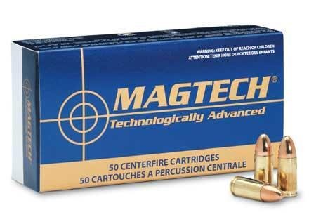 MagTech Handgun Ammunition 9mm Luger 147 gr FMJ 930 fps 50/ct MagTech Handgun Ammunition 9mm Luger 147 gr FMJ 930 fps 50/ct