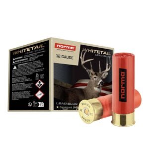 Norma WHITETAIL Shotshells 12ga 2-3/4″ 1oz 1600 fps Slug 25/ct