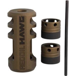 Browning Recoil Hawg Std. Muzzle Brake Smoked Bronze 5/8×24 and 1/2×28