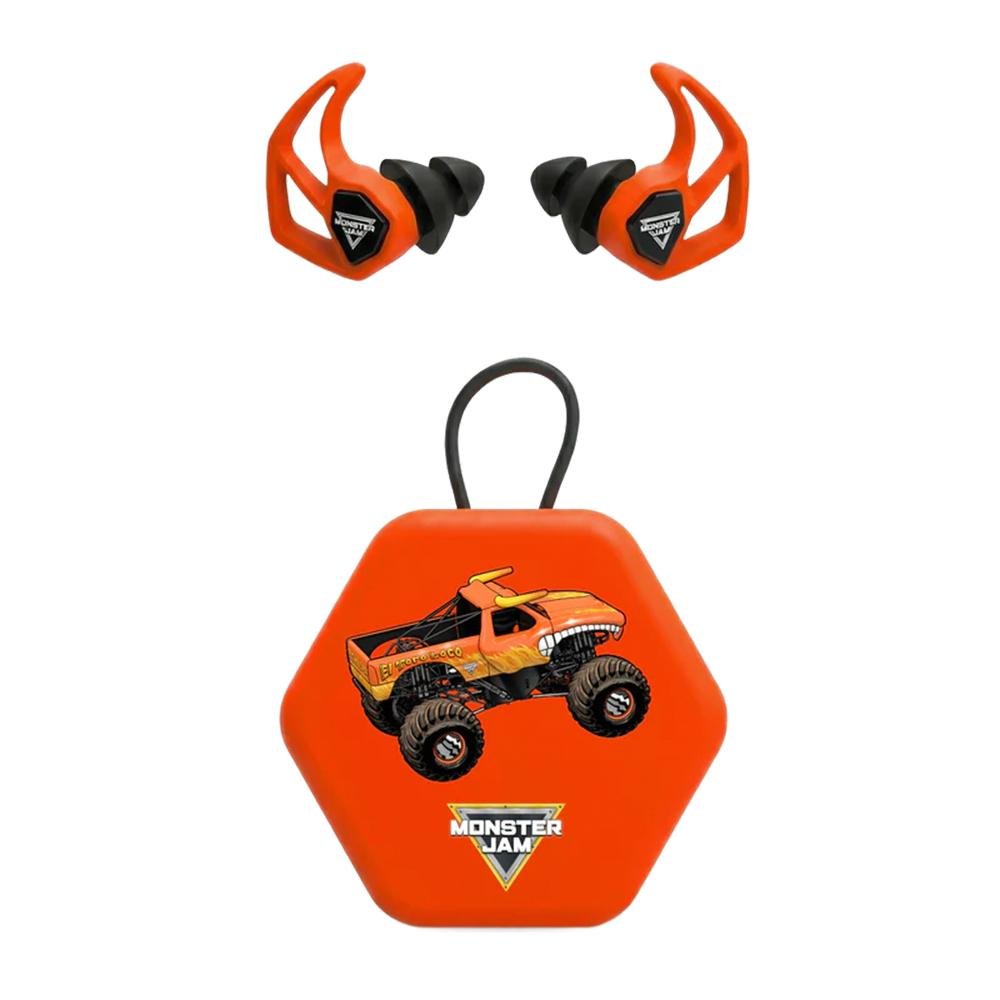 Axil Monster Jam X30i Ear Plugs 15dB or 19dB El Toro Loco Orange Axil Monster Jam X30i Ear Plugs 15dB or 19dB El Toro Loco Orange