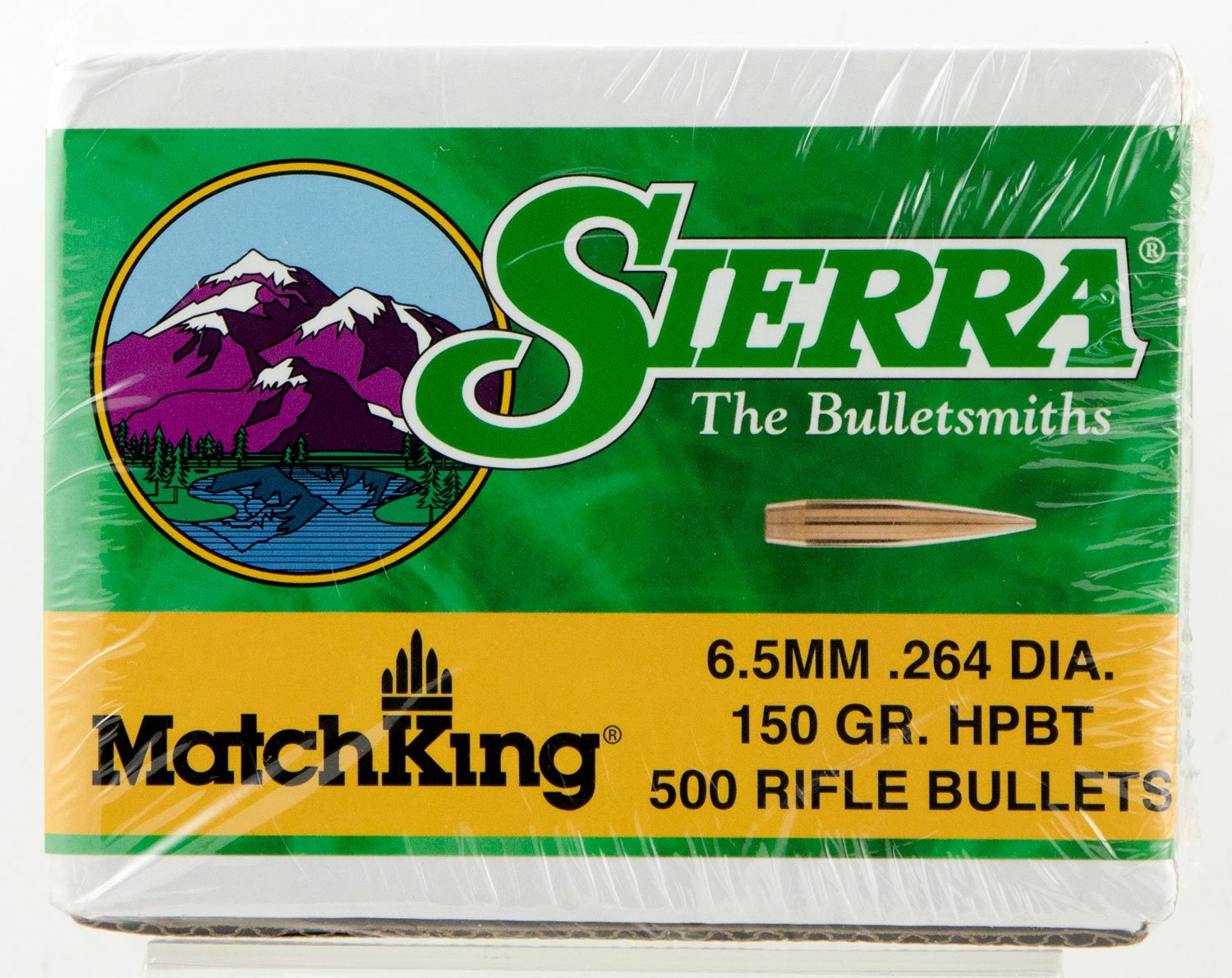 Sierra 1755C MatchKing 6.5Creedmoor 150gr Hollow Point Boat Tail 500/Box Sierra 1755C MatchKing 6.5Creedmoor 150gr Hollow Point Boat Tail 500/Box
