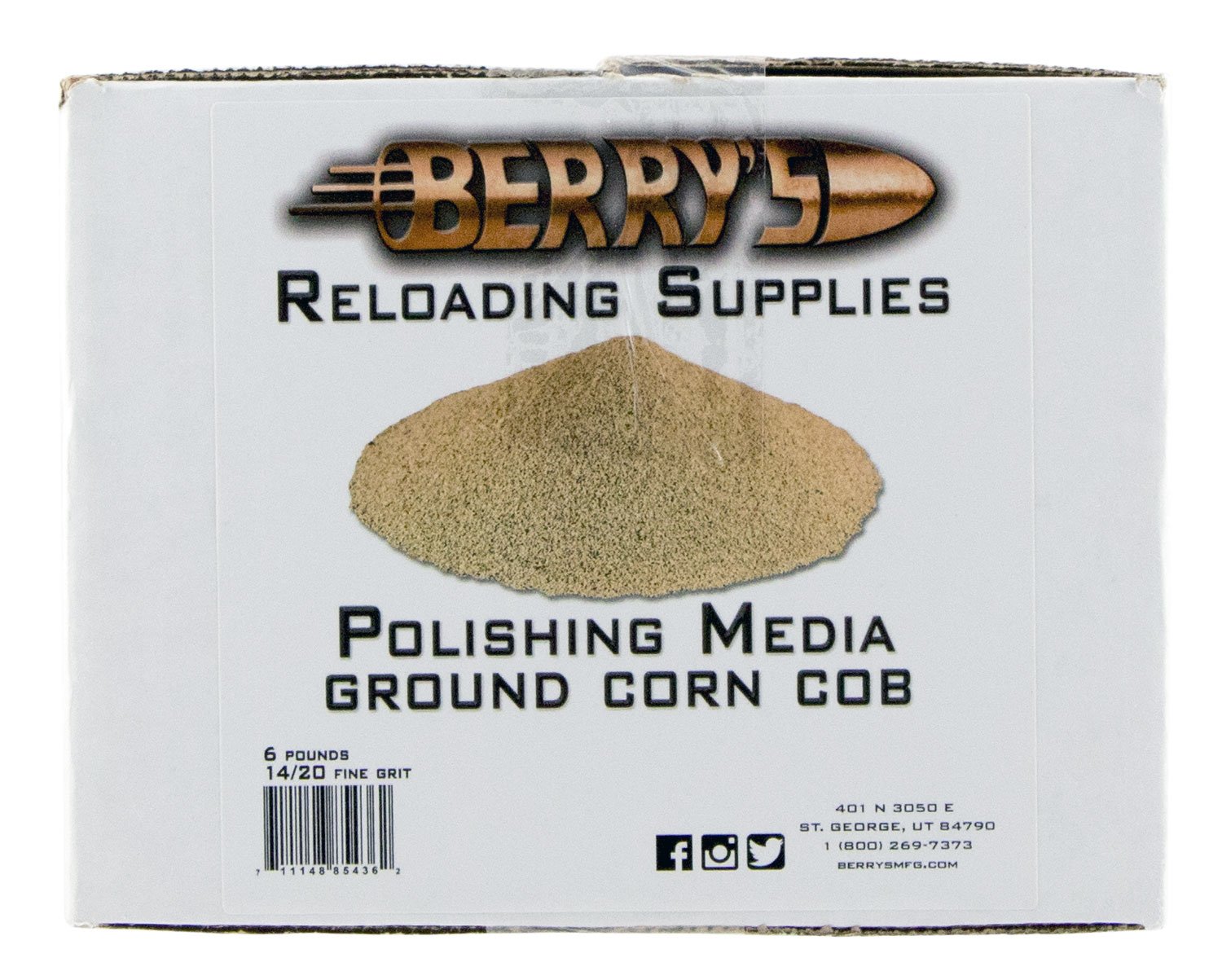 Berry’s 85436 Corn Polishing Media 6 lbs. Berry’s 85436 Corn Polishing Media 6 lbs.