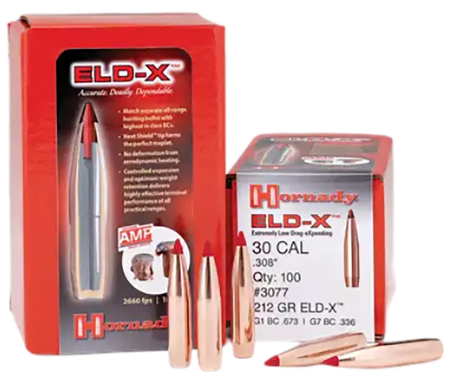 Hornady 3074 ELD-X 30 Cal .308 178 gr Extremely Low Drag eXpanding 100 Per Box/ 15 Case Hornady 3074 ELD-X 30 Cal .308 178 gr Extremely Low Drag eXpanding 100 Per Box/ 15 Case