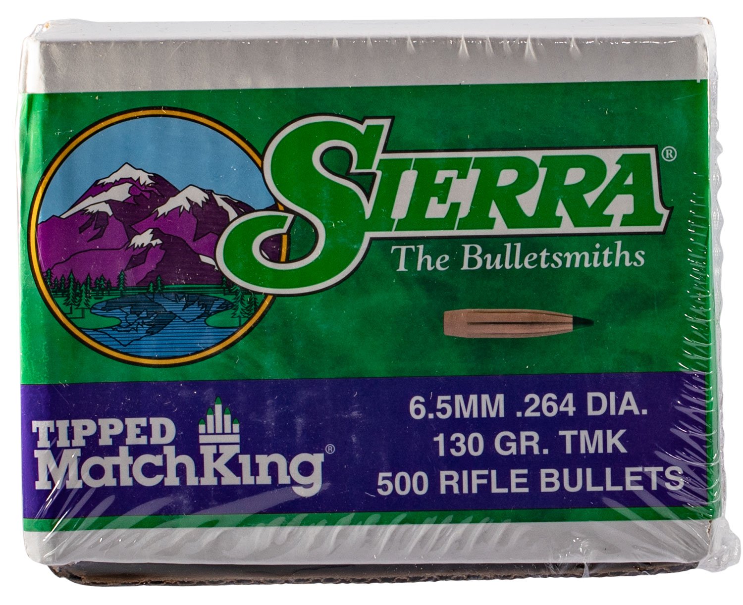 Sierra 7430C Tipped MatchKing 264Cal 130gr Tipped MatchKing 500/Box Sierra 7430C Tipped MatchKing 264Cal 130gr Tipped MatchKing 500/Box