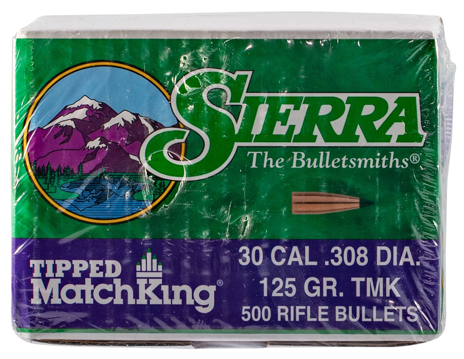 Sierra 7725C Tipped MatchKing 30Cal 125gr Tipped MatchKing 500/Box Sierra 7725C Tipped MatchKing 30Cal 125gr Tipped MatchKing 500/Box
