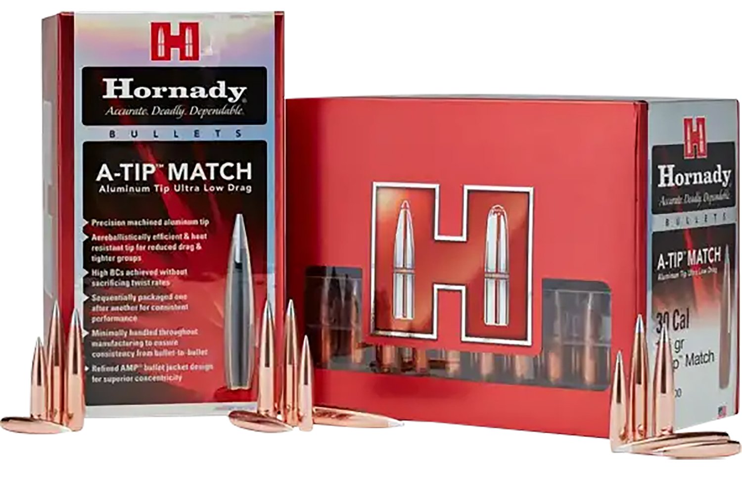 Hornady 3729 A-Tip Match 375 Cal .375 390 gr A Tip Match 25 Per Box/ 10 Case Hornady 3729 A-Tip Match 375 Cal .375 390 gr A Tip Match 25 Per Box/ 10 Case