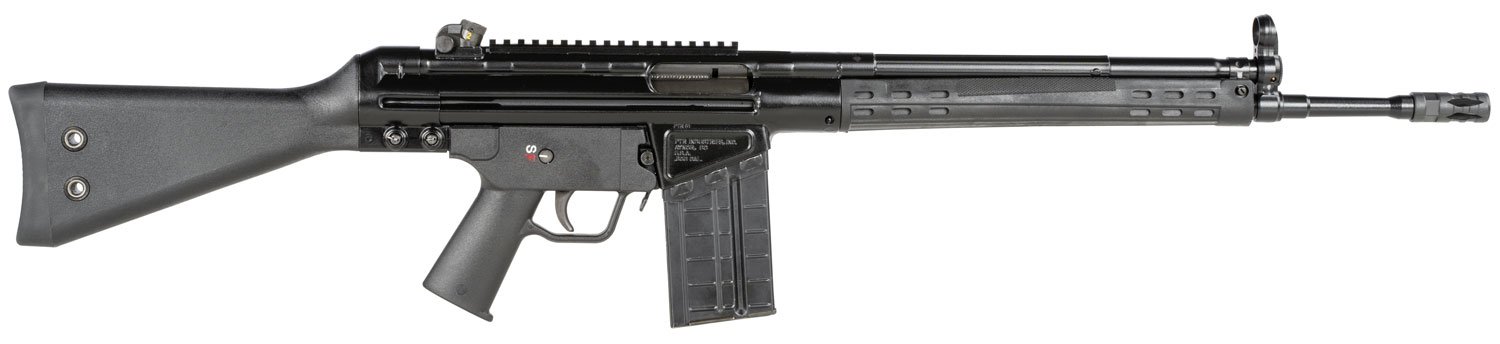 PTR 109 A3S PTR 109 308 Win 7.62x51mm NATO 18″ 20+1 Black Powdercoat Black Polymer Grip with Scope Mount PTR 109 A3S PTR 109 308 Win 7.62x51mm NATO 18″ 20+1 Black Powdercoat Black Polymer Grip with Scope Mount