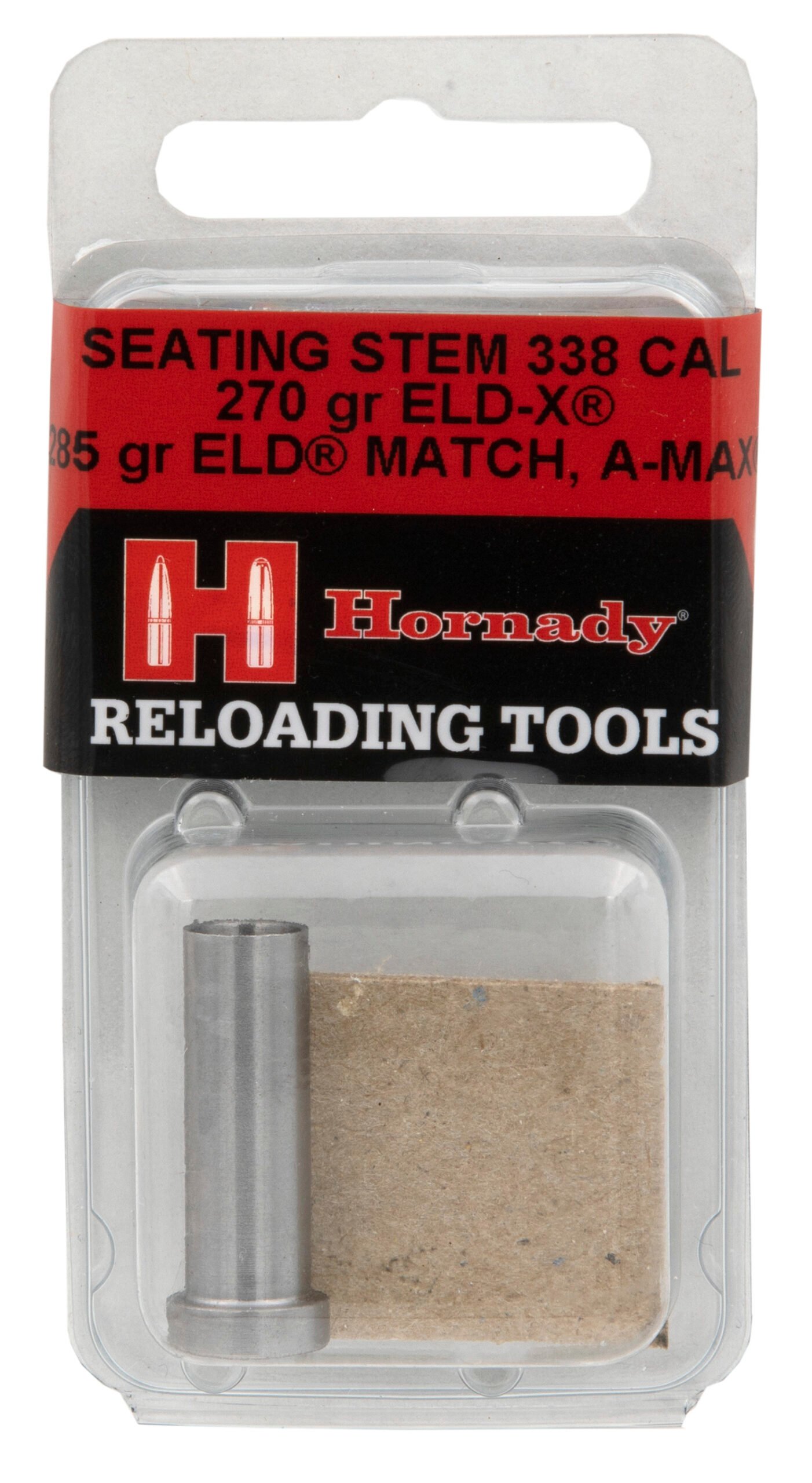 Hornady 397110 ELD Match Bullet Seating Stems 338 Cal for 270 gr Hornady 397110 ELD Match Bullet Seating Stems 338 Cal for 270 gr