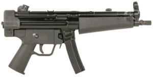 PTR 604 9CT  9mm Luger 20+1 9″ Black Nitride 3-Lug Threaded Barrel, Black Plastic Handguard, Black Polymer Grips Includes 2 Magazines, Cable Lock, Single Point Bungee Sling