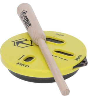 Hunters Specialties HSSTR100039 The Cookie Cutt’r Pot Call Attracts Turkey Species Yellow