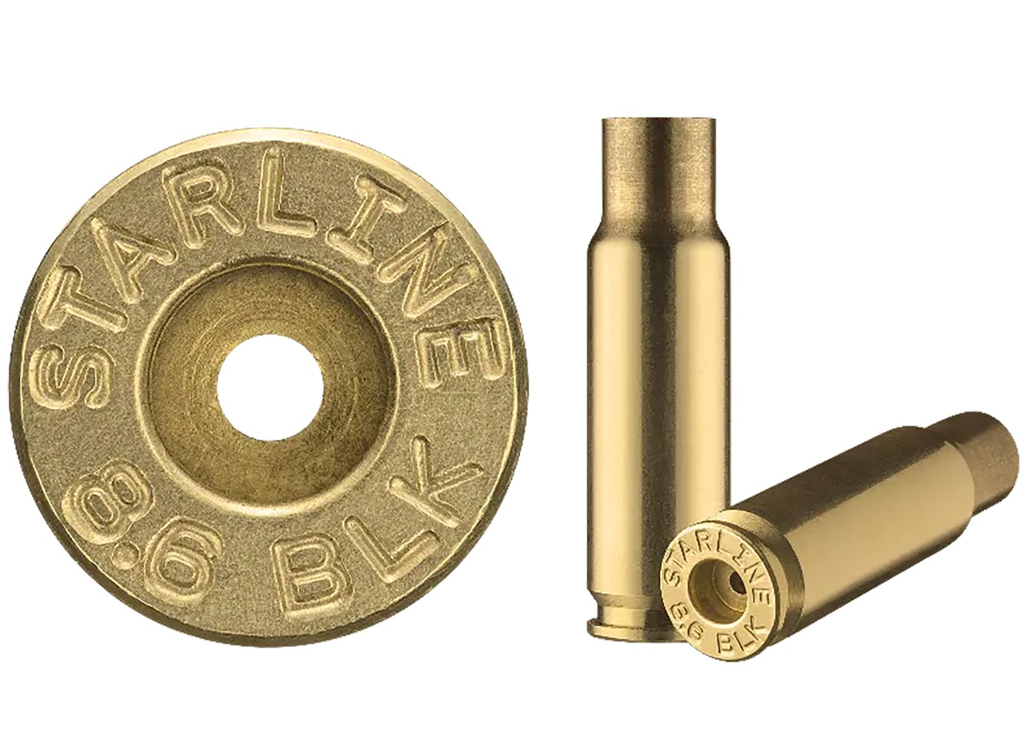 HSM 8.6BLKEUP-50 Unprimed Cases 8.6 Blackout Rifle Brass HSM 8.6BLKEUP-50 Unprimed Cases 8.6 Blackout Rifle Brass