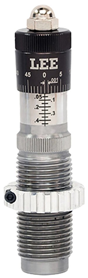 Lee Precision 92247 Micrometer Bullet Seating Die Black/Clear 6mm Creedmoor Rifle Firearm