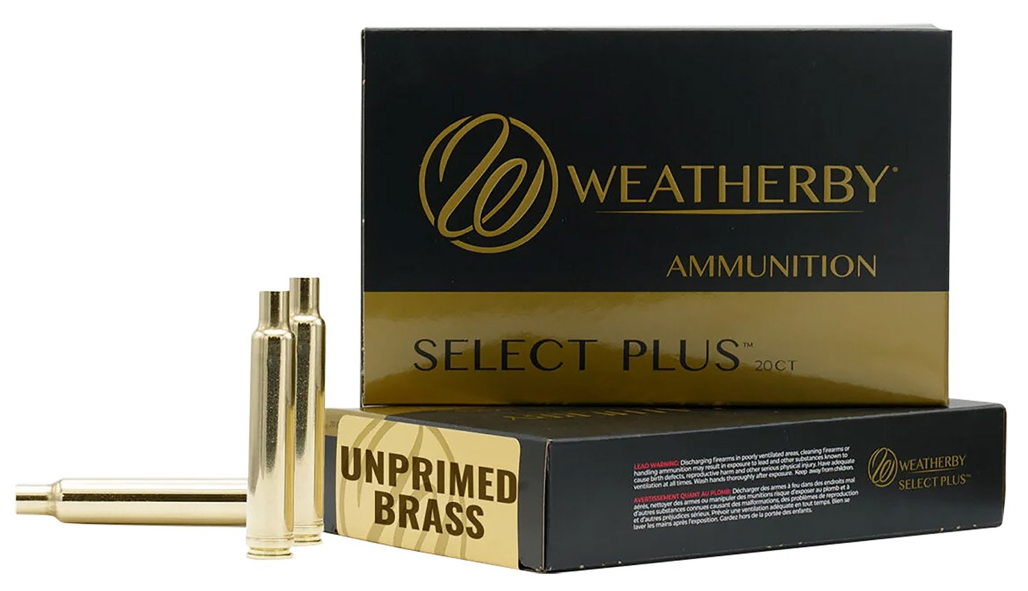 Weatherby BRASS65RPM20CT Select Plus 6.5 Wthby RPM Rifle Brass Weatherby BRASS65RPM20CT Select Plus 6.5 Wthby RPM Rifle Brass