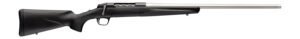 Browning 036115297 X-Bolt 2 Special LR Full Size 300 PRC 3+1 26″ Matte Stainless Threaded Barrel, Matte Stainless Steel Drilled & Tapped Receiver, Black Adj Comb & LOP Synthetic Stock Right Hand