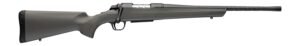 Browning 035845224 AB3 Pro SPR Full Size 270 Win 4+1 18″ Matte Blued Spiral Fluted Threaded Barrel, Matte Blued Drilled & Tapped Receiver, Gray/Green Fixed Synthetic Stock