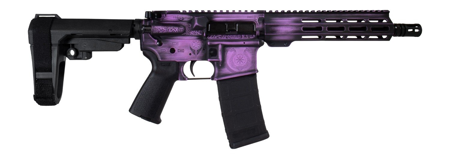 Shark Coast Tactical SCC07510VALK-P Valkyrie 5.56 NATO 30+1 10.50″ Black Nitride Threaded Barrel, Aluminum Receiver w/Picatinny Rail, M-LOK Handguard, Polymer SB Tactical SBA3 Brace, Magpul MOE Grip, Shark Coast Tactical SCC07510VALK-P Valkyrie 5.56 NATO 30+1 10.50″ Black Nitride Threaded Barrel, Aluminum Receiver w/Picatinny Rail, M-LOK Handguard, Polymer SB Tactical SBA3 Brace, Magpul MOE Grip,