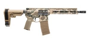 Cnc Firearms CNCDDDCV7P2 Daniel Defense V7 10.30″ Barrel, Duck Camo Receiver w/Picatinny Rail. M-LOK Handguard, Polymer Stock, Ambidextrous