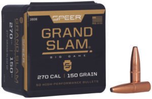 Speer 1608 Grand Slam  270Cal 150gr Soft Point 50 Per Box/5 Case