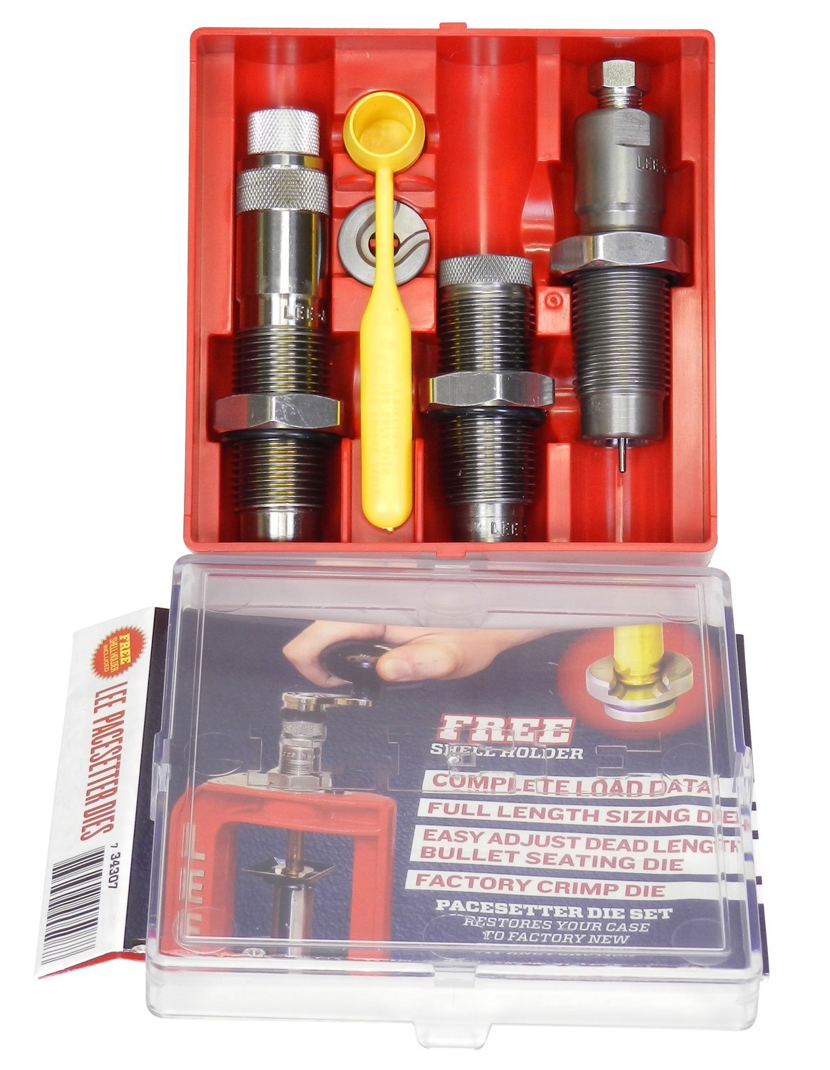 Lee Precision 90565 Pacesetter 3-Die Set 7.62x39mm Lee Precision 90565 Pacesetter 3-Die Set 7.62x39mm