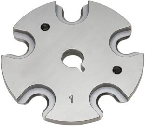 Hornady 392608 Lock-N-Load Shell Plate #8 Silver 30 Luger Steel