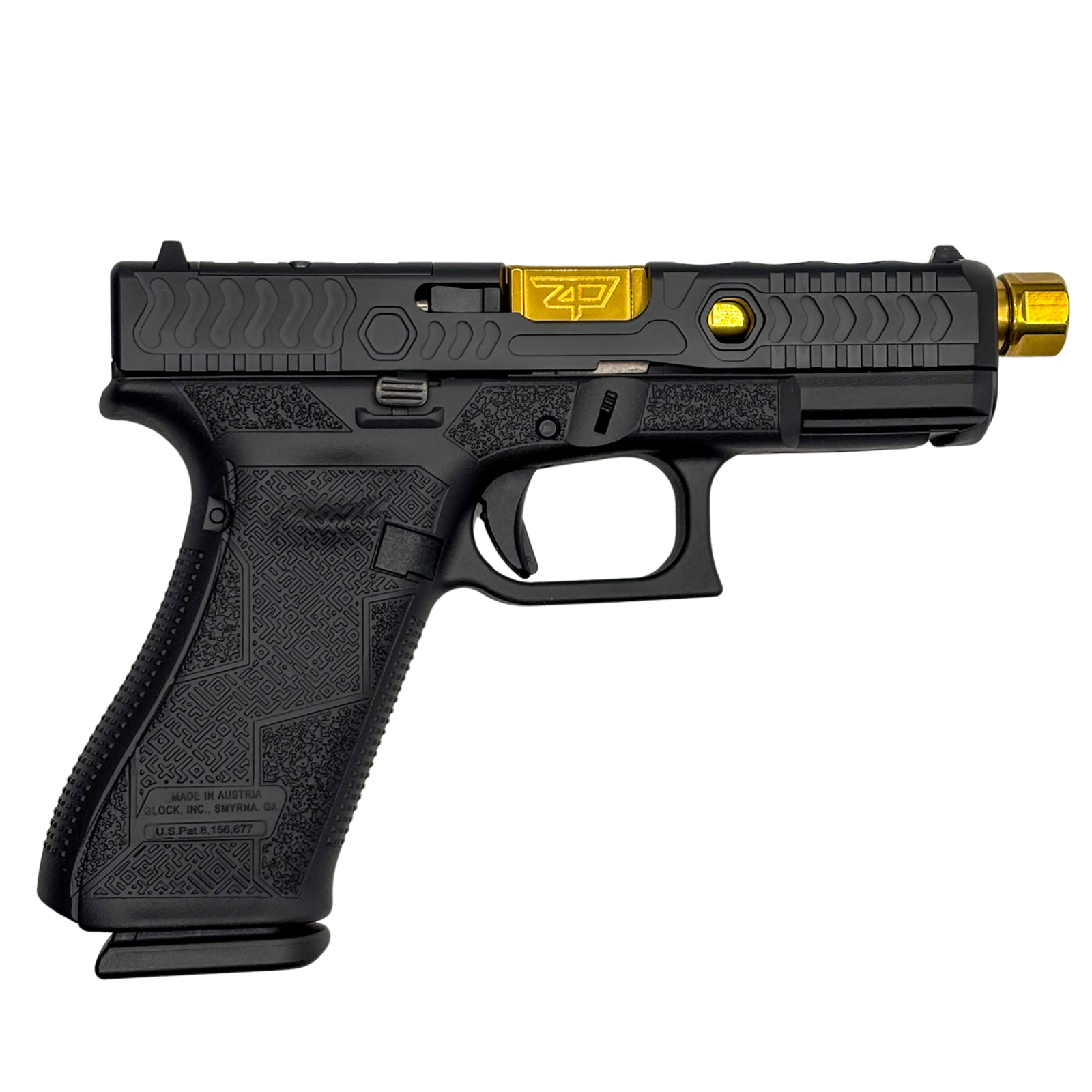 GLOCK 45V C4 KAVORKA 9MM GOLD THREADED BARREL 17RD OR PV4550203KVBLK CAMFOUR EXCLUSIVE GLOCK 45V C4 KAVORKA 9MM GOLD THREADED BARREL 17RD OR PV4550203KVBLK CAMFOUR EXCLUSIVE