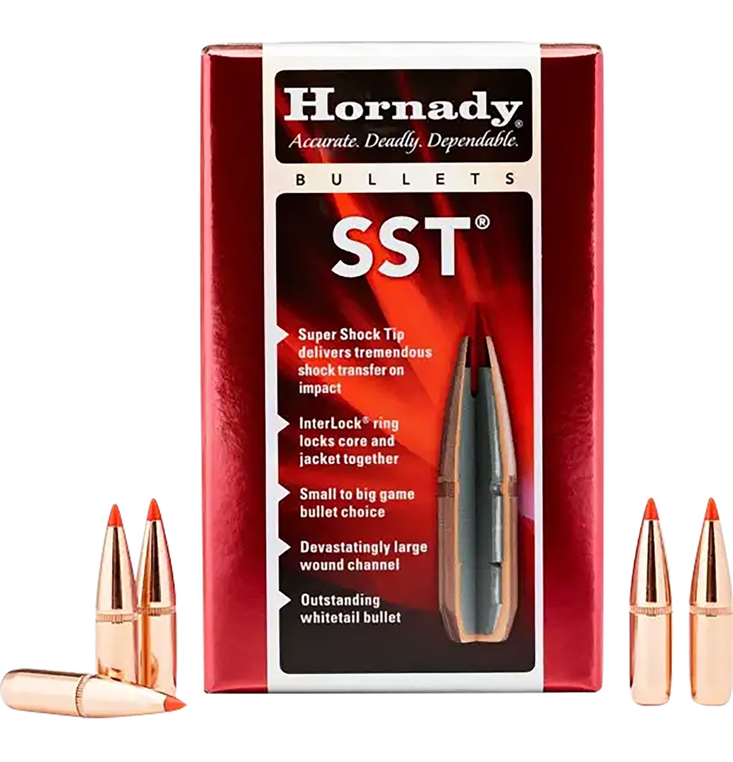 Hornady 3019 SST 30 Cal .308 125 gr Super Shock Tip 100 Per Box/ 25 Case Hornady 3019 SST 30 Cal .308 125 gr Super Shock Tip 100 Per Box/ 25 Case