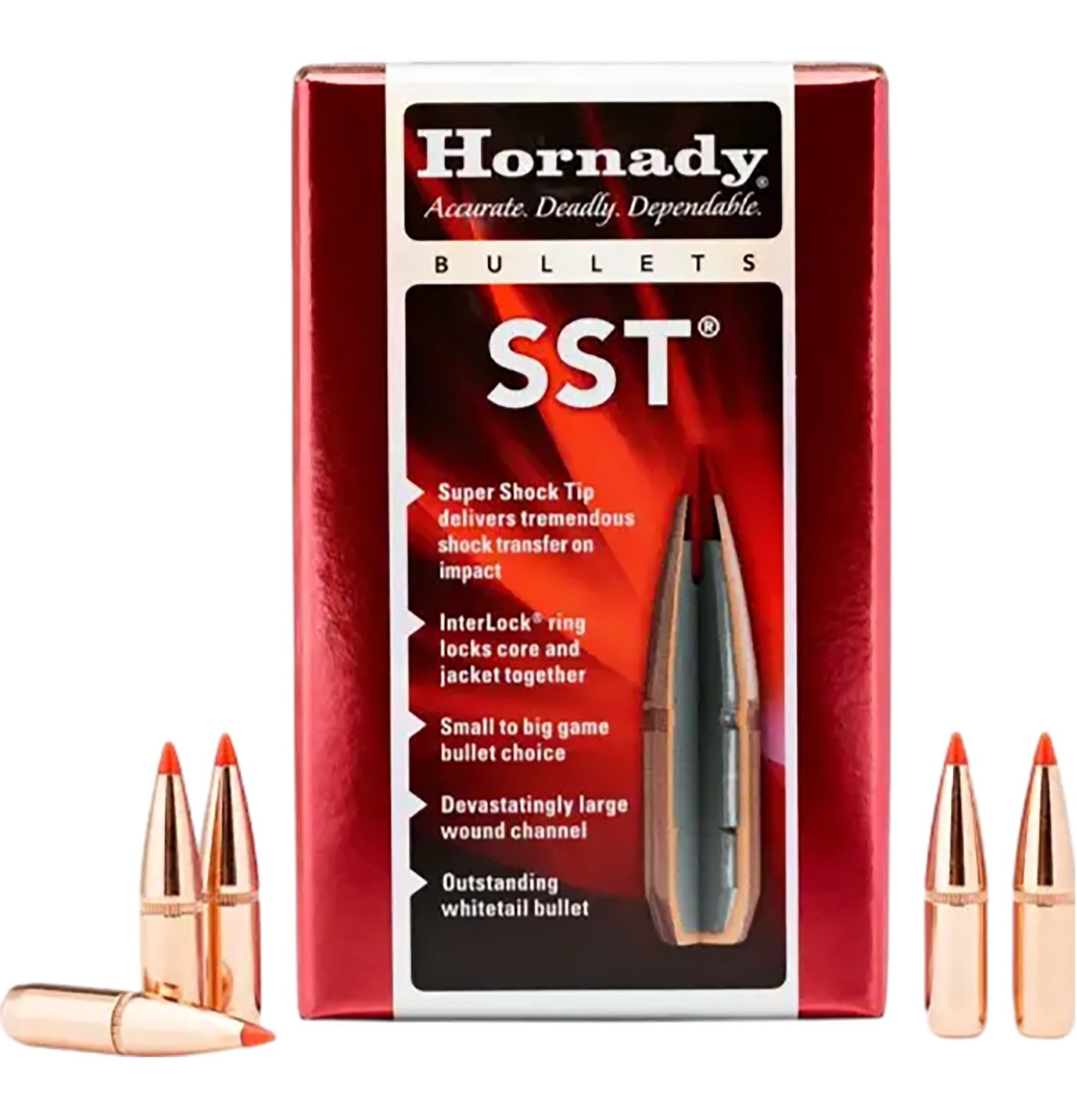 Hornady 3233 SST 8mm .323 170 gr Super Shock Tip 100 Per Box/ 15 Case Hornady 3233 SST 8mm .323 170 gr Super Shock Tip 100 Per Box/ 15 Case