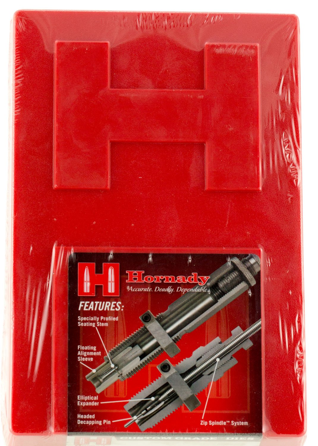 Hornady 546118 Custom Grade Series I 2 Die Set for 17 Hornet Includes Sizing Seater Hornady 546118 Custom Grade Series I 2 Die Set for 17 Hornet Includes Sizing Seater