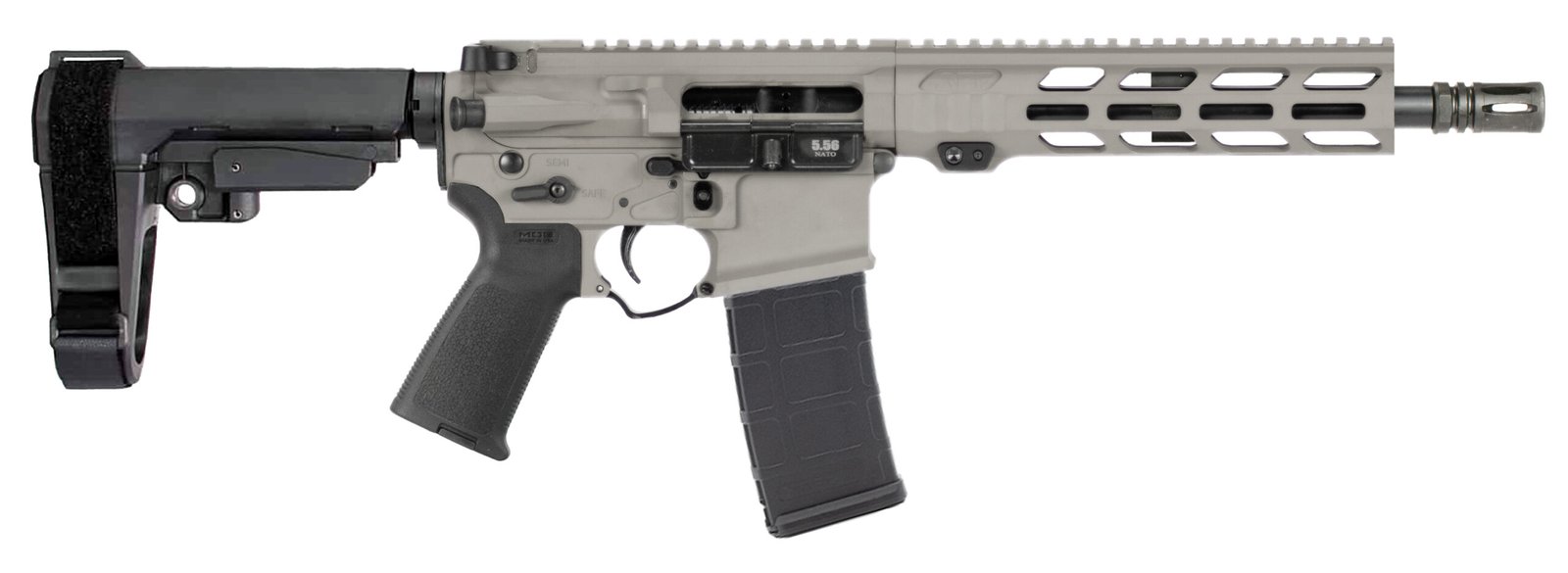 APF 5.56 PISTOL 2.0 10.5 BULL SHARK GRY APF 5.56 PISTOL 2.0 10.5 BULL SHARK GRY