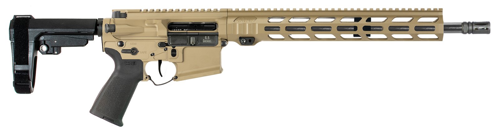 APF 6.5GREN PISTOL 2.0 14.5 FDE MLOK APF 6.5GREN PISTOL 2.0 14.5 FDE MLOK
