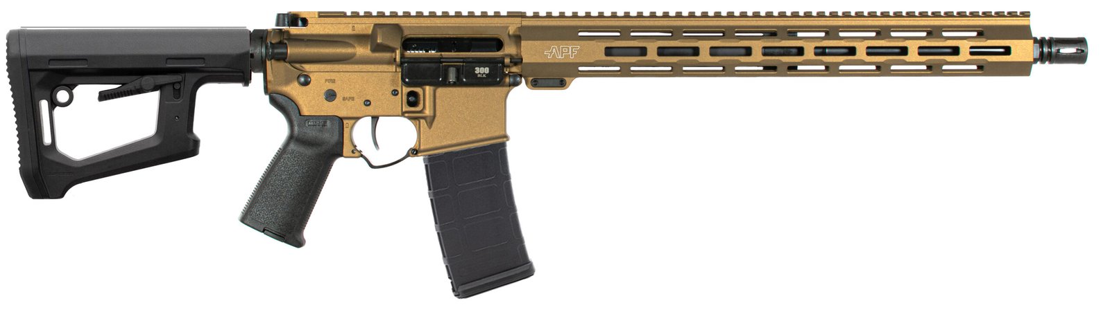 APF 5.56 NATO FURY 16 BURNT BRONZE MLOK APF 5.56 NATO FURY 16 BURNT BRONZE MLOK