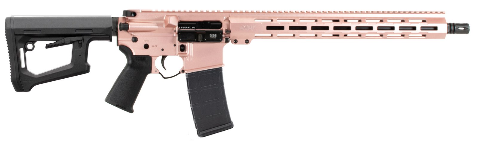 APF 5.56 NATO FURY 16 ROSE GOLD MLOK APF 5.56 NATO FURY 16 ROSE GOLD MLOK