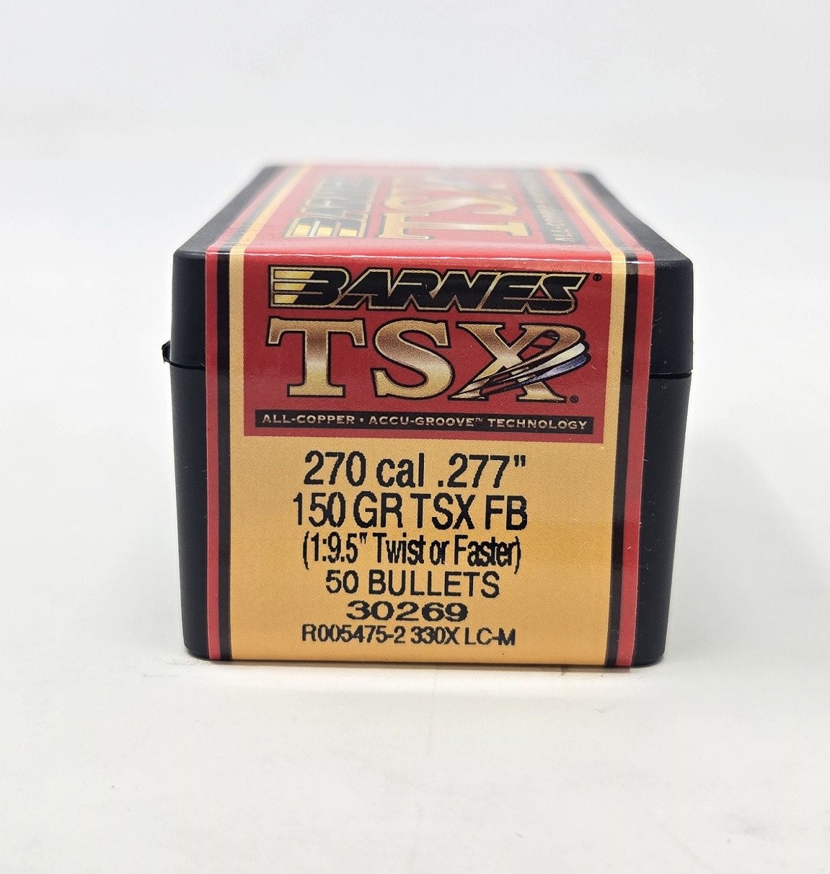 Barnes 270 Cal (.277 Dia) Reloading Bullets Copper TSX B30269 150 Grain Flat Base Hollow Point 50 Pieces