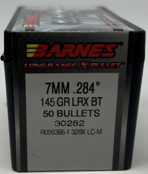 Barnes 7mm (.284 Dia) Reloading Bullets Copper LRX B30282 145 Grain Boat Tail Ballistic Tip 50 Pieces