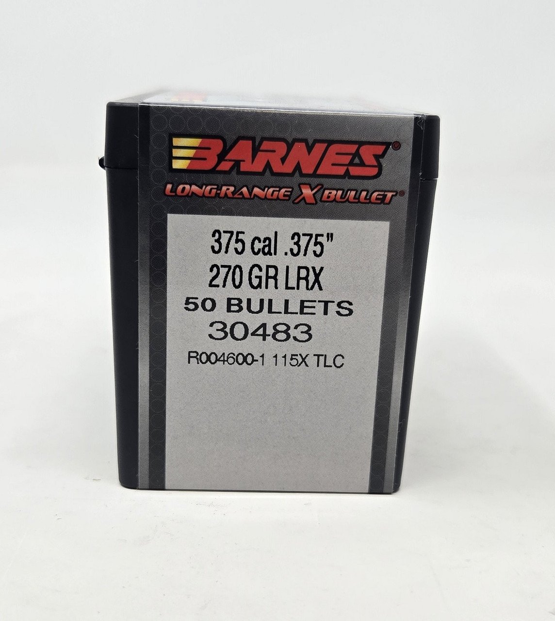 Barnes 375 Cal (.375 Dia) Reloading Bullets Copper LRX B30483 270 Grain Boat Tail Ballistic Tip 50 Pieces