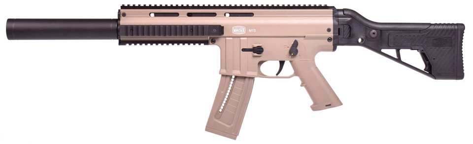BLG MAUSER M-15 SD TAN FAKE SUPPRESSOR 10RD BLG MAUSER M-15 SD TAN FAKE SUPPRESSOR 10RD