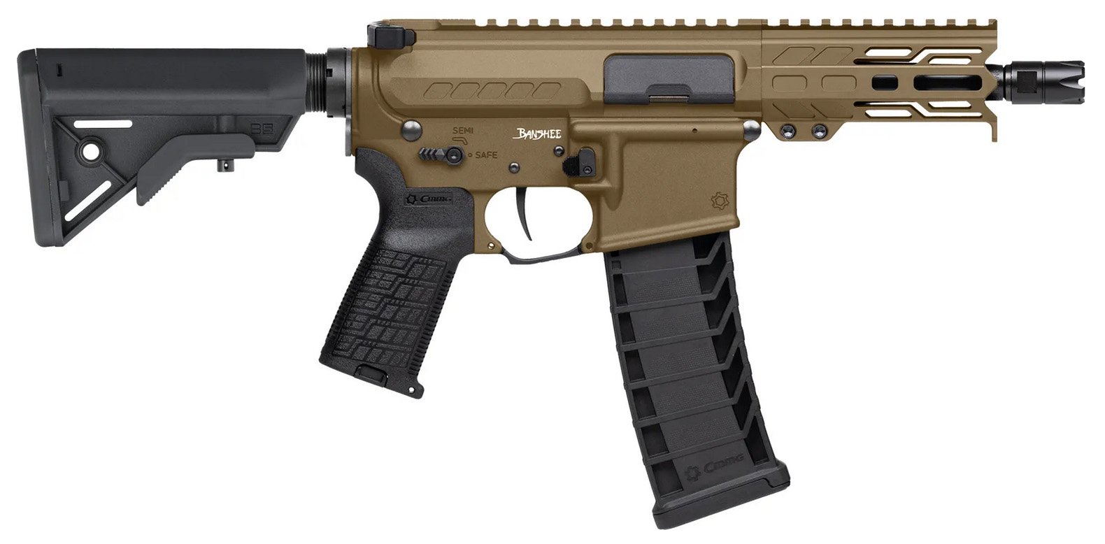 CMMG BANSHEE MK4 PISTOL 9MM 5 BRONZE CMMG BANSHEE MK4 PISTOL 9MM 5 BRONZE