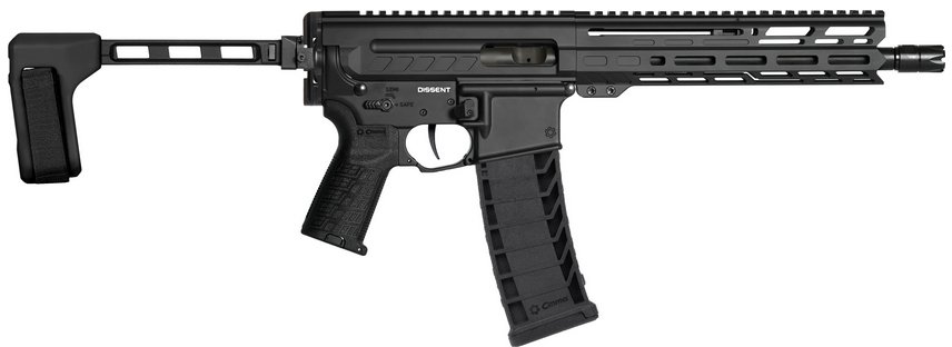 CMMG DISSENT MK4 BRACED 9MM 10.5 ARMOR BLACK CMMG DISSENT MK4 BRACED 9MM 10.5 ARMOR BLACK