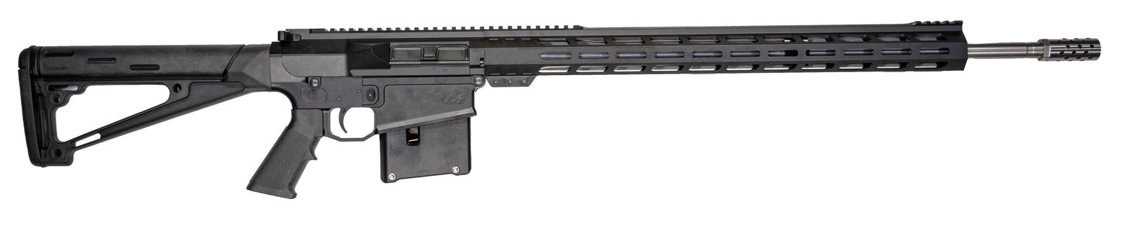 GLFA AR-10 7MM PRC 24 BLK/SS 5RD