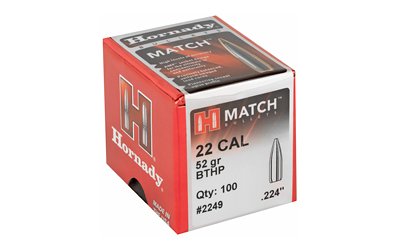 HRNDY MATCH 22CAL .224 52GR 100CT - Image 2