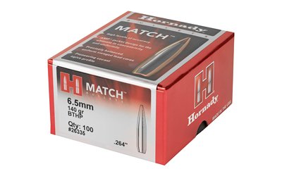 HRNDY MATCH 6.5MM .264 140GR 100CT - Image 3