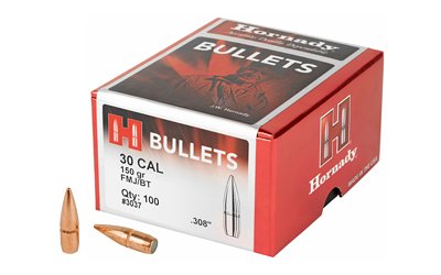 HRNDY FMJ-BT 30CAL .308 150GR 100CT HRNDY FMJ-BT 30CAL .308 150GR 100CT